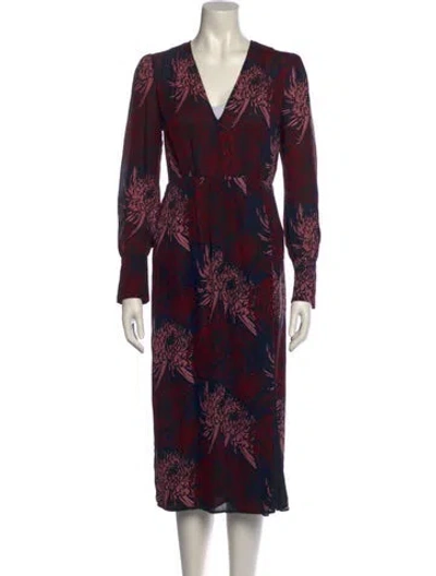 Pre-owned A.l.c Silk Long Dress