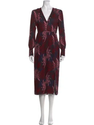 Pre-owned A.l.c Silk Long Dress