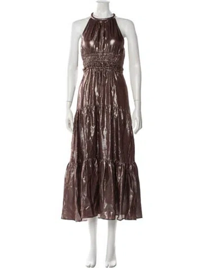 Pre-owned A.l.c Silk Long Dress