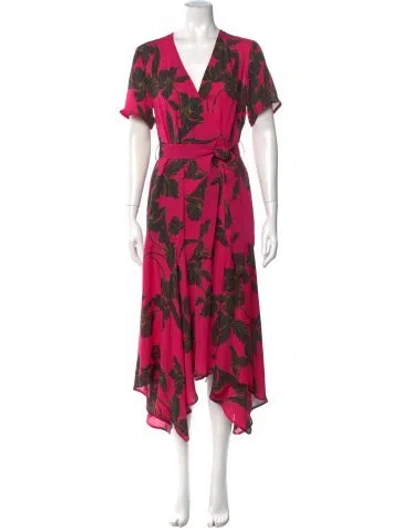 Pre-owned A.l.c Silk Long Dress In Pink