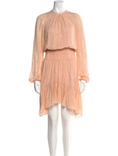 Pre-owned A.l.c Silk Midi Length Dress