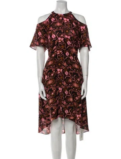 Pre-owned A.l.c Silk Midi Length Dress