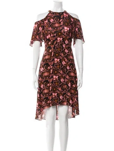 Pre-owned A.l.c Silk Midi Length Dress