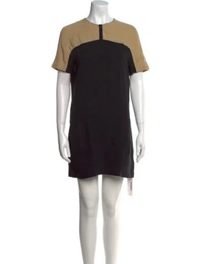 Pre-owned A.l.c Silk Mini Dress
