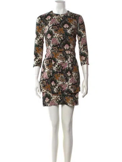 Pre-owned A.l.c Silk Mini Dress In Pink