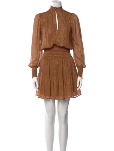 Pre-owned A.l.c Silk Mini Dress W/ Tags