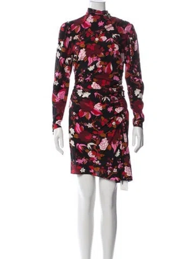 Pre-owned A.l.c Silk Mini Dress W/ Tags In Black