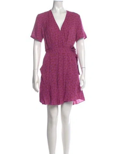 Pre-owned A.l.c Silk Mini Dress W/ Tags In Pink