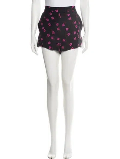 Pre-owned A.l.c Silk Mini Shorts In Multi