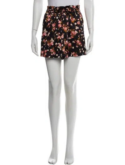 Pre-owned A.l.c Silk Mini Shorts In White