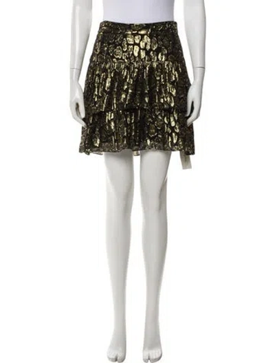 Pre-owned A.l.c Silk Mini Skirt