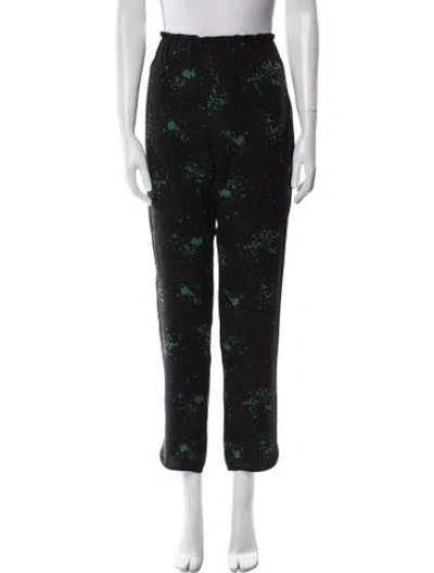 Pre-owned A.l.c Silk Printed Pajamas In Multi