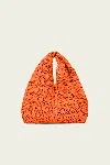 A.l.c Simone Raffia Bag In Poppy