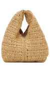 A.L.C SIMONE RAFFIA BAG