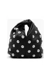 A.l.c Simone Studded Leather Bag In Black Silver In Black