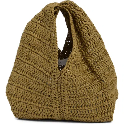 A.l.c . Simone Woven Bag In Brown
