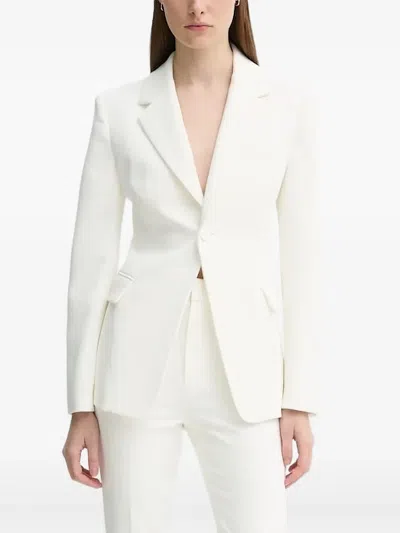 A.l.c Single-button Blazer In White