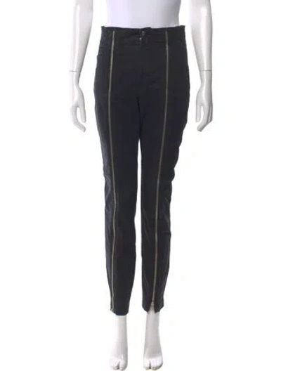 Pre-owned A.l.c Skinny Leg Pants In Black