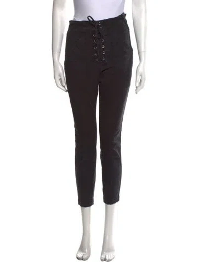 Pre-owned A.l.c Skinny Leg Pants In Black