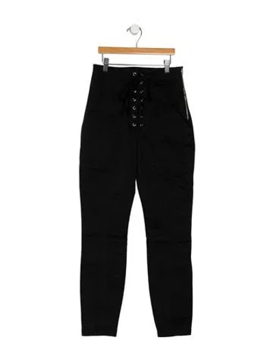 Pre-owned A.l.c Skinny Leg Pants In Black