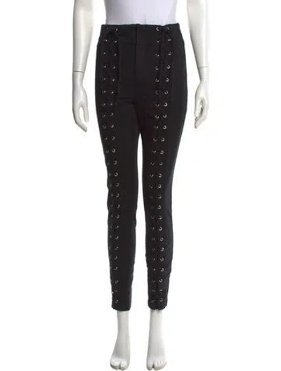 Pre-owned A.l.c Skinny Leg Pants In Black