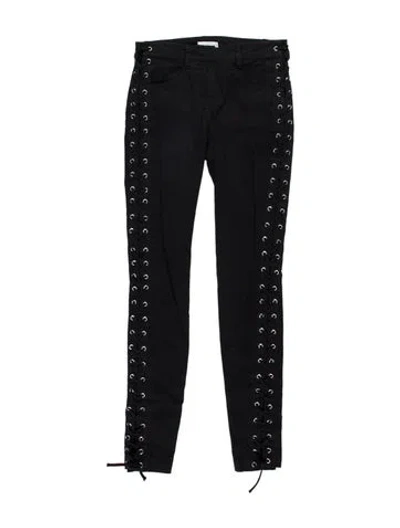 Pre-owned A.l.c Skinny Leg Pants In Black