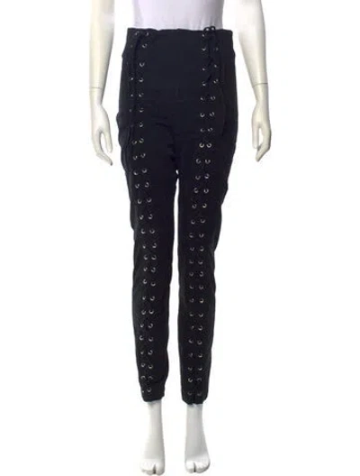Pre-owned A.l.c Skinny Leg Pants In Black