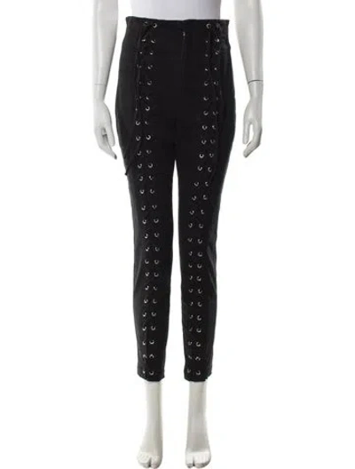 Pre-owned A.l.c Skinny Leg Pants In Black