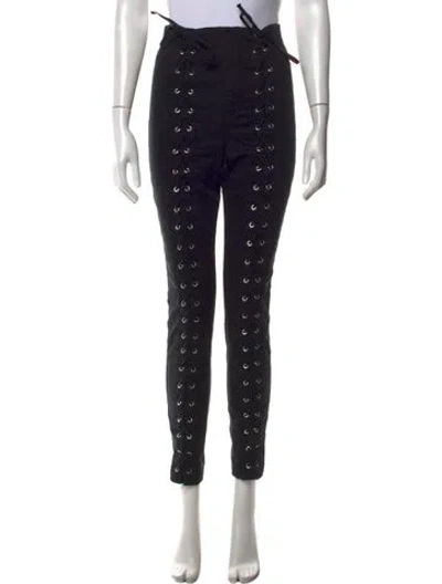 Pre-owned A.l.c Skinny Leg Pants In Black