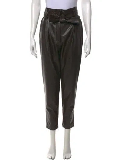 Pre-owned A.l.c Skinny Leg Pants In Brown