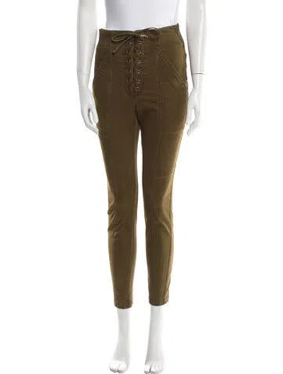 Pre-owned A.l.c Skinny Leg Pants In Brown