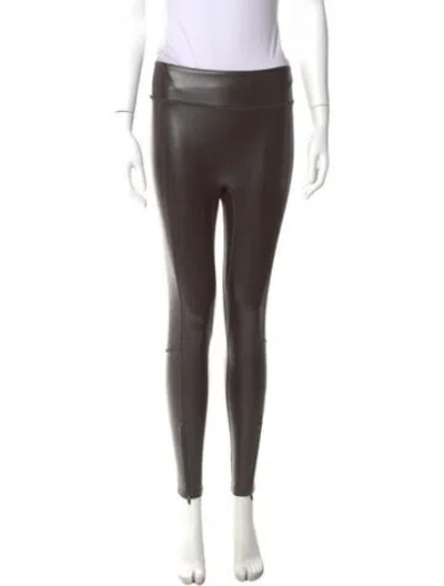 Pre-owned A.l.c Skinny Leg Pants In Brown