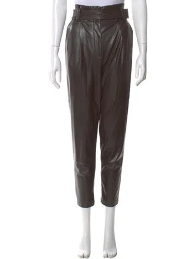 Pre-owned A.l.c Skinny Leg Pants In Brown