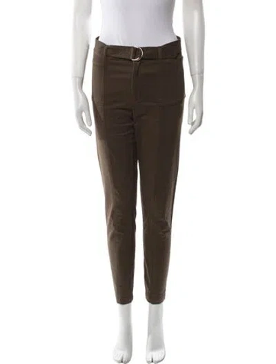 Pre-owned A.l.c Skinny Leg Pants In Green