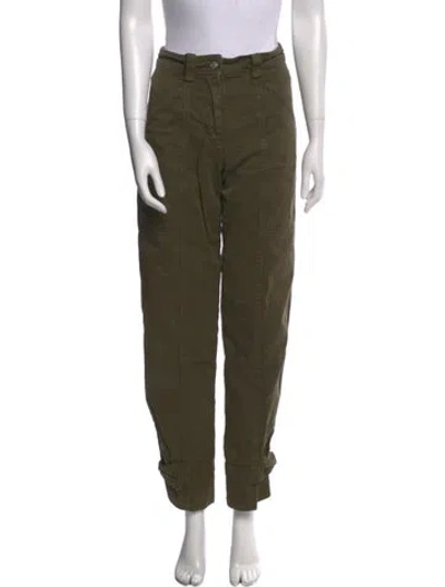 Pre-owned A.l.c Skinny Leg Pants In Green