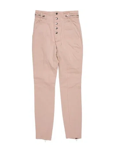 Pre-owned A.l.c Skinny Leg Pants In Pink