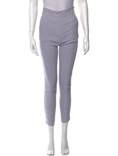 Pre-owned A.l.c Skinny Leg Pants In Purple