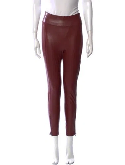 Pre-owned A.l.c Skinny Leg Pants In Red