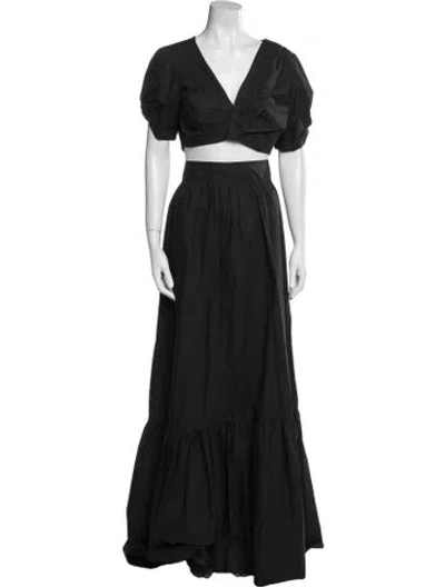 Pre-owned A.l.c Skirt Set In Black