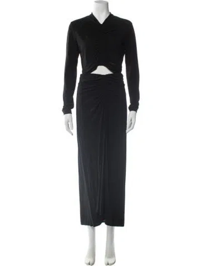 Pre-owned A.l.c Skirt Set In Blue