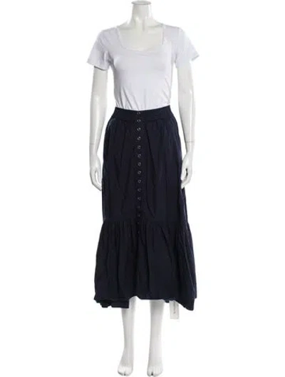 Pre-owned A.l.c Skirt Set In Blue
