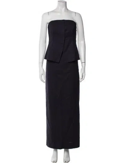 Pre-owned A.l.c Skirt Set In Blue