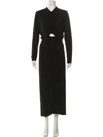 Pre-owned A.l.c Skirt Set W/ Tags In Black