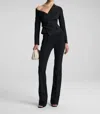 A.l.c Skyla Asymmetric Top In Black