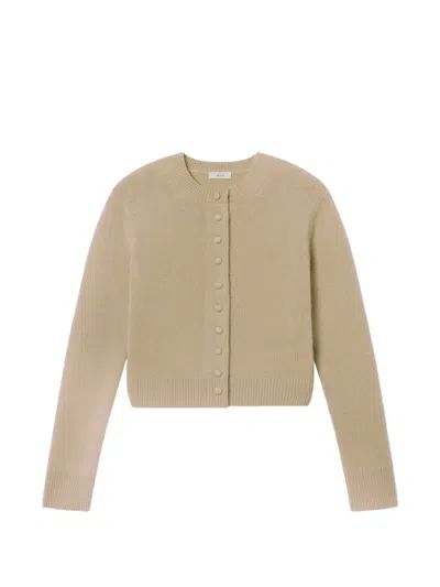 A.l.c Skyler Buttoned Cardigan In Brown