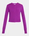A.l.c A. L.c. Skyler Cashmere Cardigan Sweater In Purple