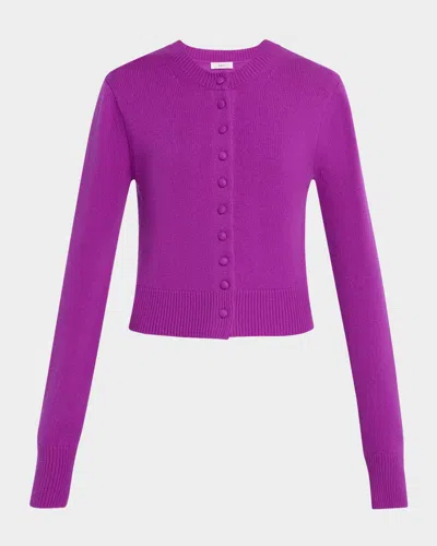 A.L.C SKYLER CROPPED CASHMERE CARDIGAN