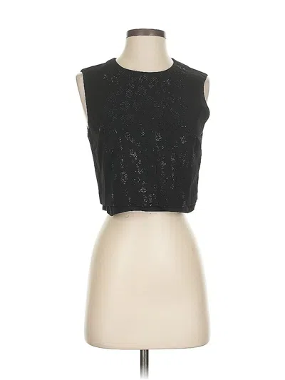 Pre-owned A.l.c Sleeveless Blouse In Black