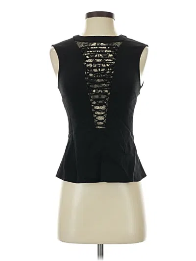 Pre-owned A.l.c Sleeveless Blouse In Black