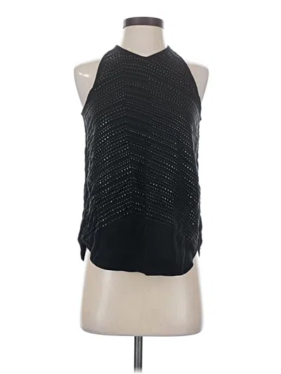 Pre-owned A.l.c Sleeveless Blouse In Black